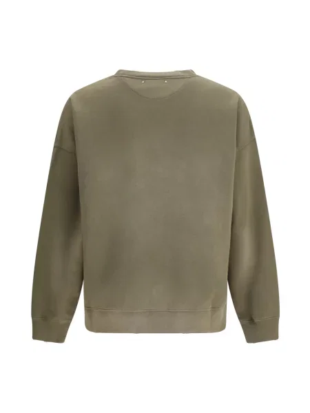 Bluza nierozpinana Golden Goose retro z okrągłym dekoltem beżowa