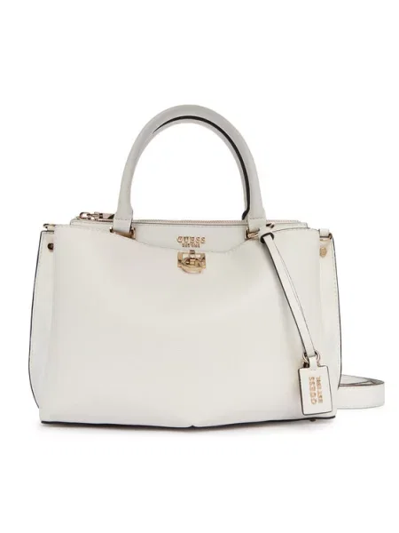 Guess Ročna torba Bianca bela