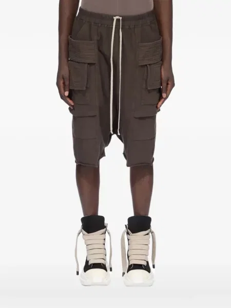 Pantaloni scurți cargo Rick Owens Drkshdw maro