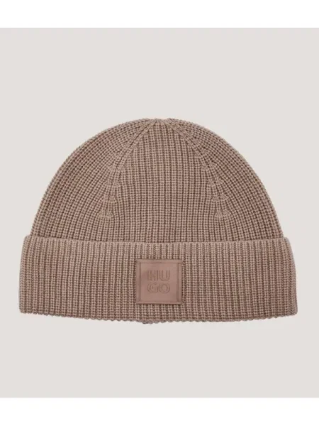 HUGO De lână căciulă Sential bej