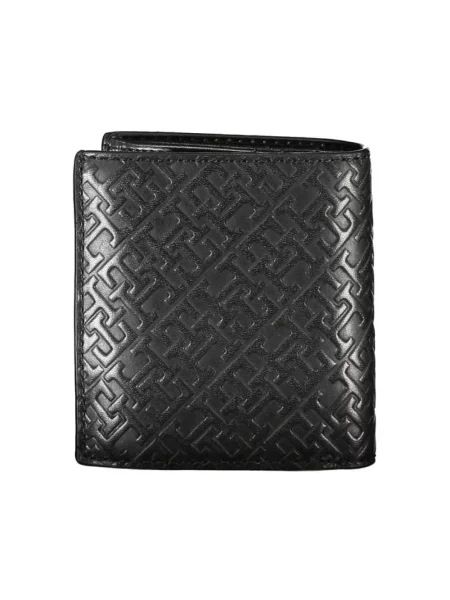 Portfel Tommy Hilfiger skórzany elegancki czarny