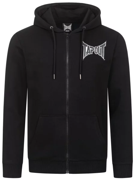 Tapout Mikina Octagon šedá / černá bílá