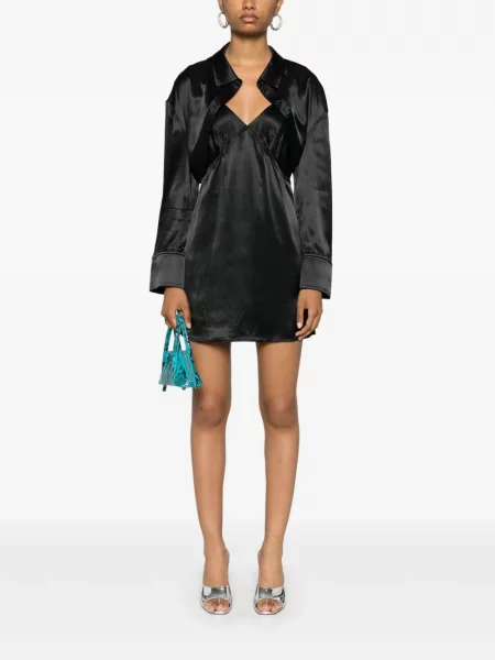 Kostiumas suknele Alexander Wang satininis juoda