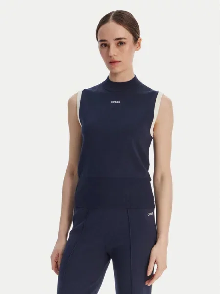 Guess Sweter niebieski