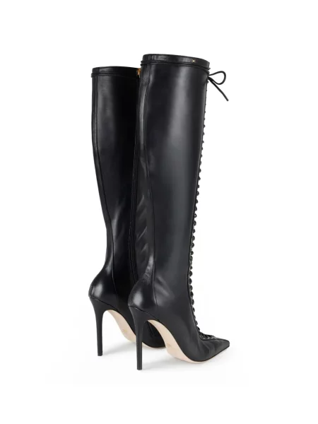 Botine Elisabetta Franchi din piele negru