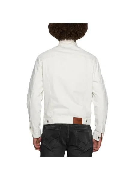 Geacă de blugi Pepe Jeans bej
