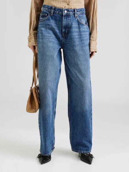 TOPSHOP Jeans denim albastru