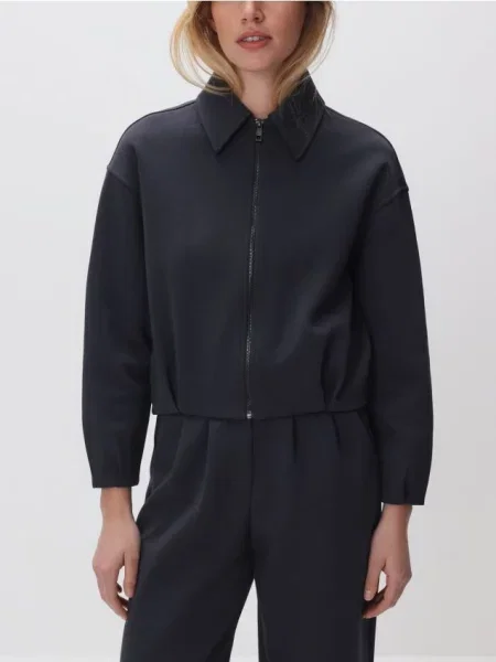 Reserved Світшот на темно-сірий сірий