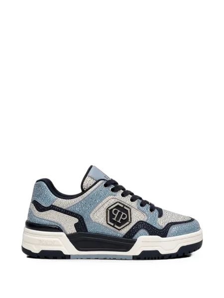 Sneakerși Philipp Plein albastru