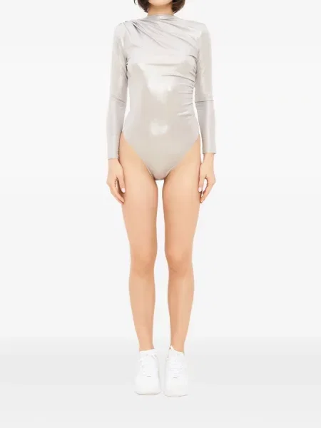Асиметричен боди Tessitura Body Couture с драперии