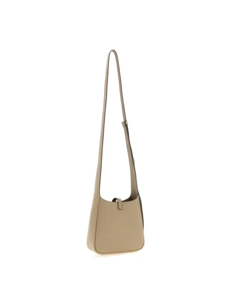 Torebka crossbody Tory Burch skórzana brązowa