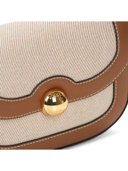Crossbody kabelka Furla béžová