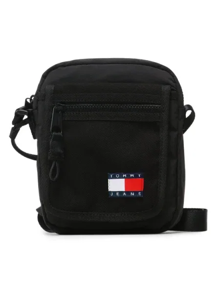 Geantă crossbody Tommy Jeans negru
