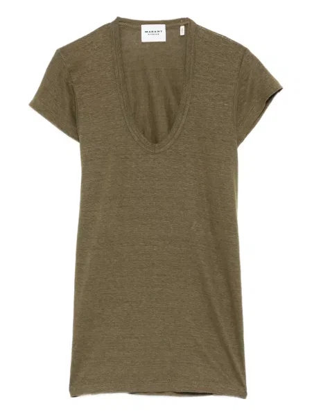 Tricou Marant Etoile cu decolteu în V verde