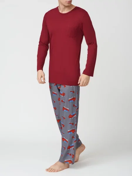 Піжама Cyberjammies бордова
