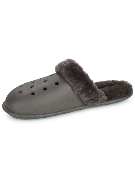 Klasične papuče Crocs s izlizanim efektom smeđa