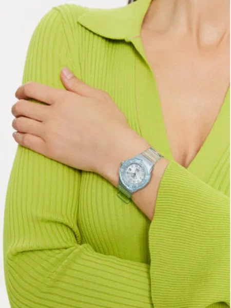 Casio Hodinky Lady Translucent Světle modrá