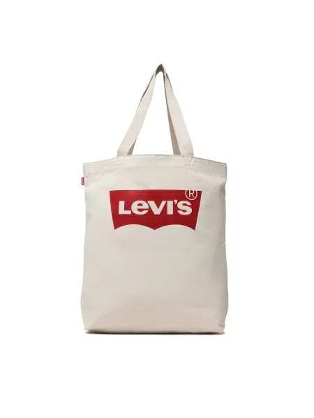 LEVI'S Shopper červená / nebielená biela