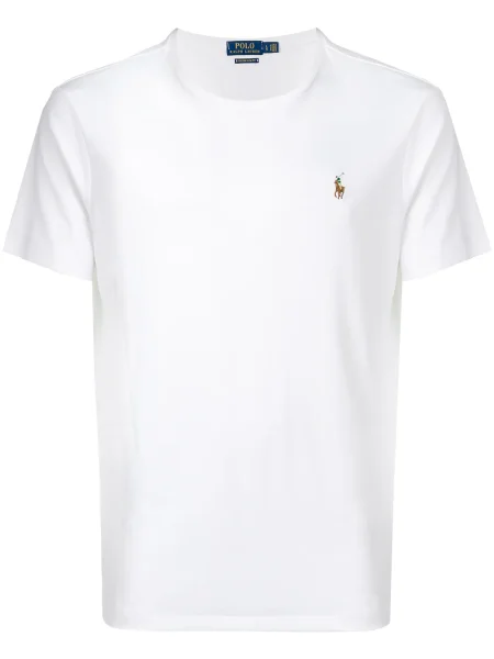 Polo Ralph Lauren Majica pijeska / karamela / travnato zelena bijela