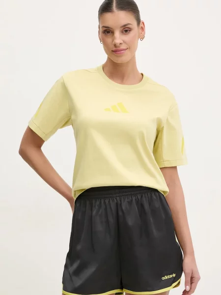 Tricou Adidas galben