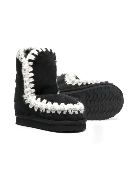 Buty do kostki dziecięce Mou czarne