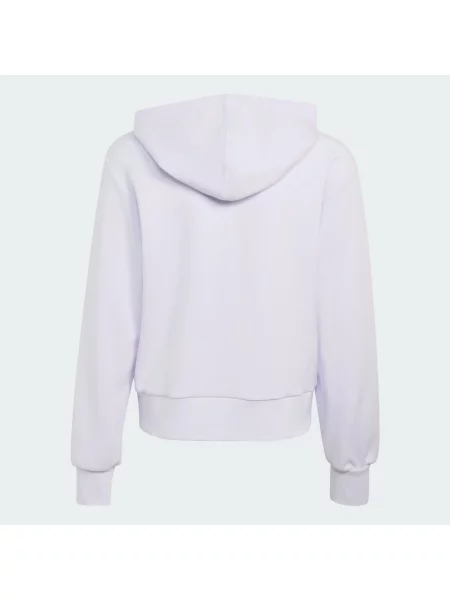 Bluza dresowa adidas Girls Full Zip Hoodie fioletowa
