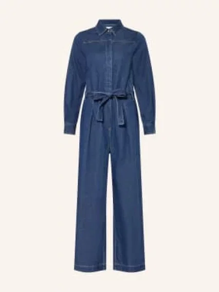 Inwear Kombinezon Carolaiw W Stylu Dżinsowym blau granatowy