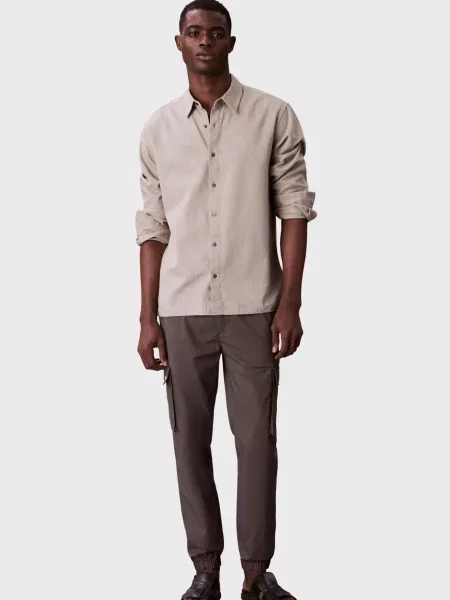 Штани карго Calvin Klein Jeans сірі