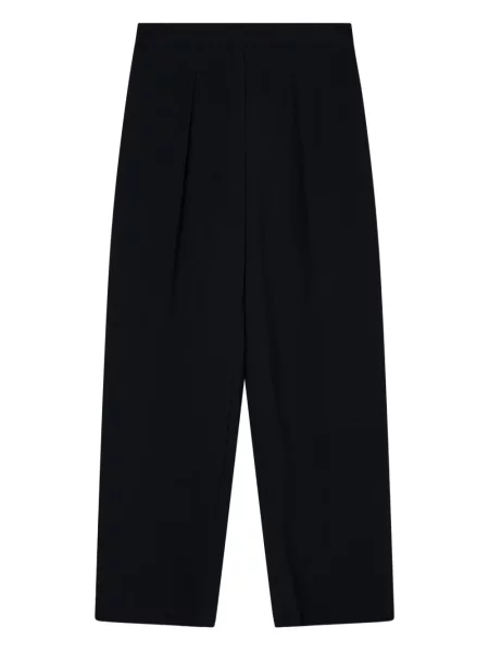 Pantaloni Emporio Armani plisate negru