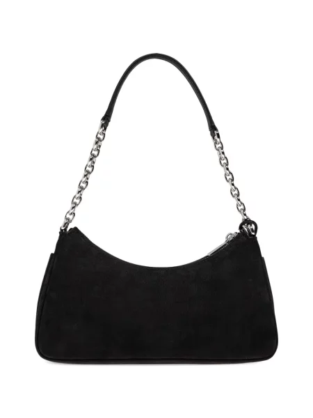Portofel Michael Michael Kors tricotate cu cataramă cu tepi negru