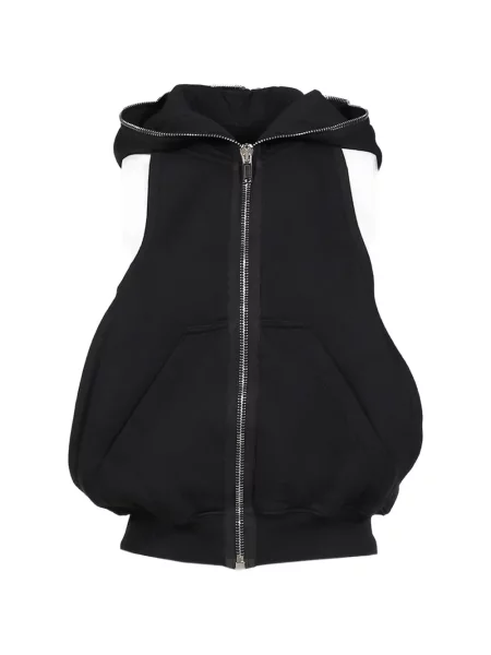 Vestă Rick Owens Drkshdw cu glugă negru