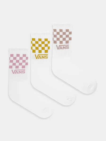 Чорапи Vans 3 чифта бяло