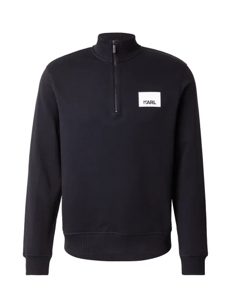 Karl Lagerfeld Mikina marine modrá bílá