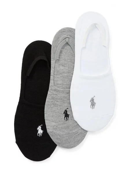 Polo Ralph Lauren Kratke nogavice Pisana bela