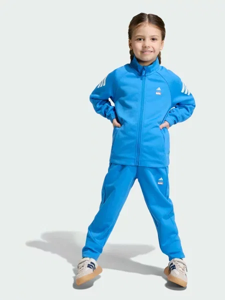 Дитячий Спортивний костюм adidas Marvel комбінований верх синій