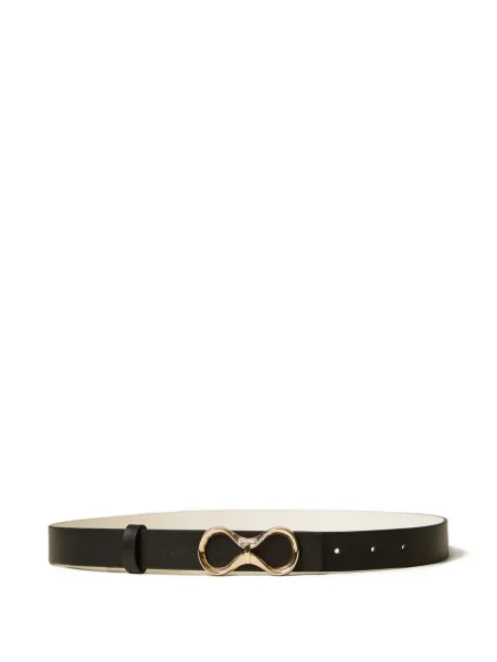 Curea Twinset din piele negru