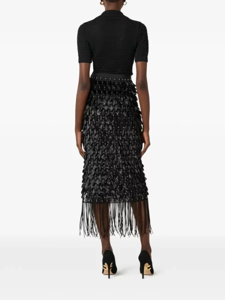 Top Elisabetta Franchi černý