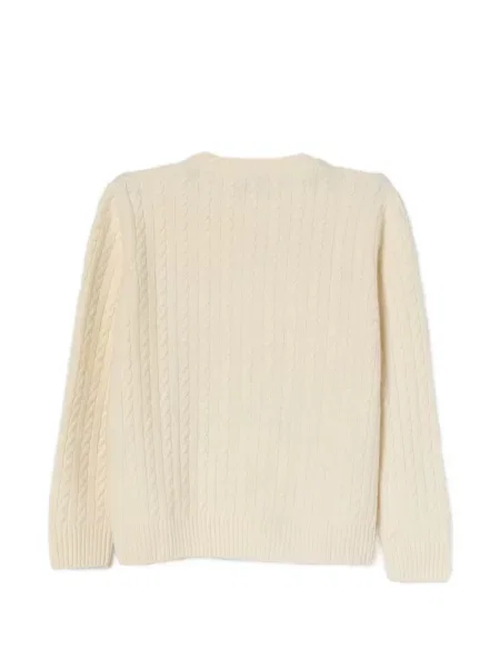 Sweter dziecięcy Il Gufo biały