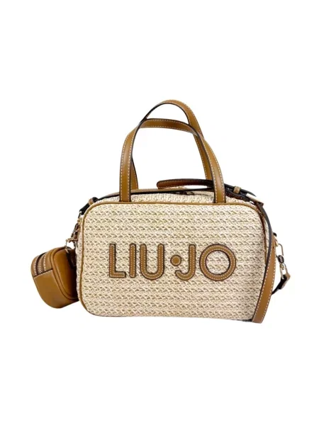 Torebka Liu Jo skórzana beżowa