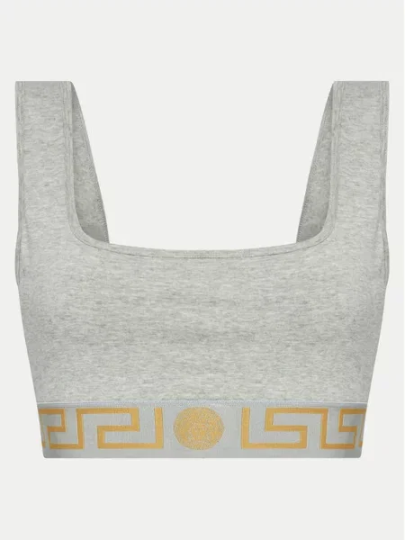 Versace Бюстгальтер-топ сірий