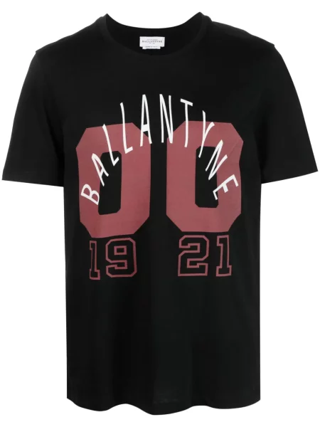 Tricou Ballantyne cu imagine negru