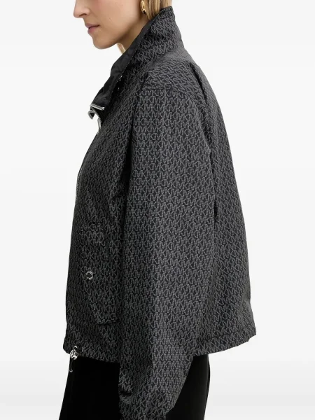 Portofel Michael Michael Kors cu broderie plisat negru