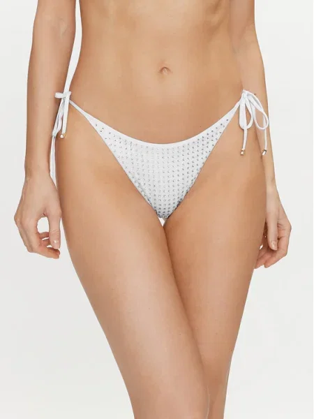 Guess Bikini partea de jos alb