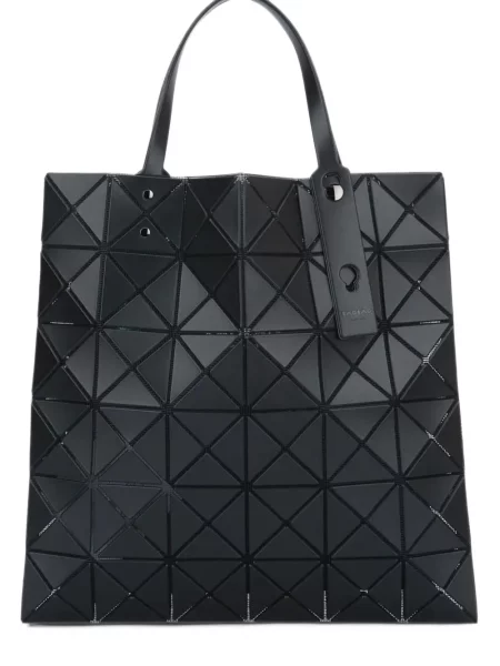 Geantă shopper Bao Bao Issey Miyake cu imprimeu geometric negru