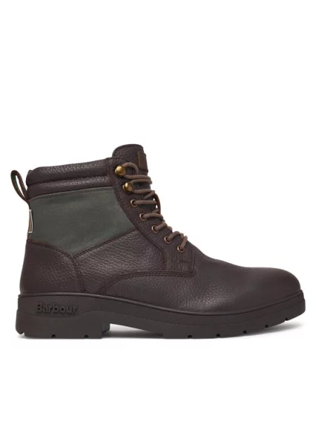 Kotníková obuv Barbour hnědé