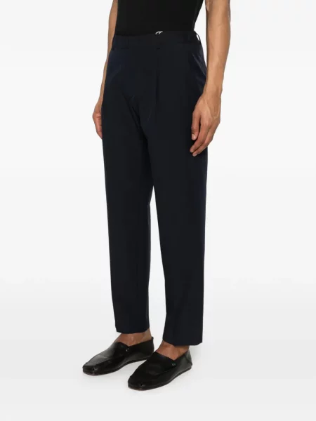 Pantaloni Greyed plisate albastru