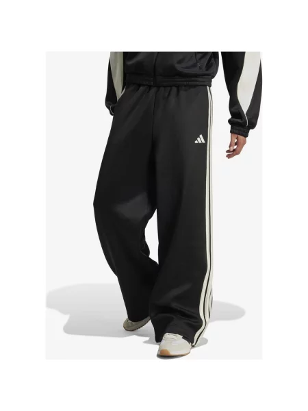 Spodnie adidas Stadium 3 paski czarny czysty XS biały