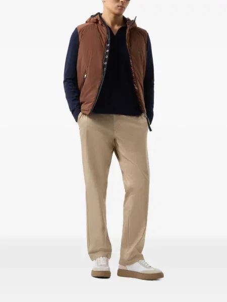 Gulerat lung tricou polo Bogner albastru