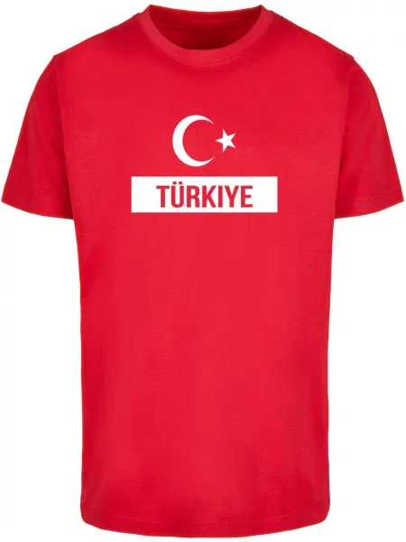 Fotbal tricou Merchcode roșu