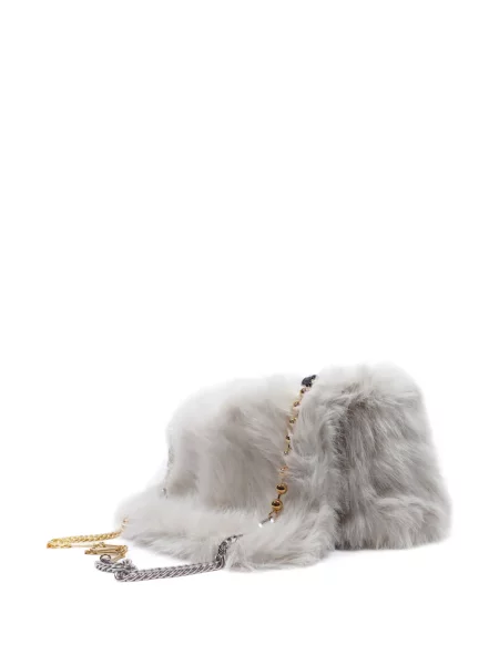 Geantă Moschino alb